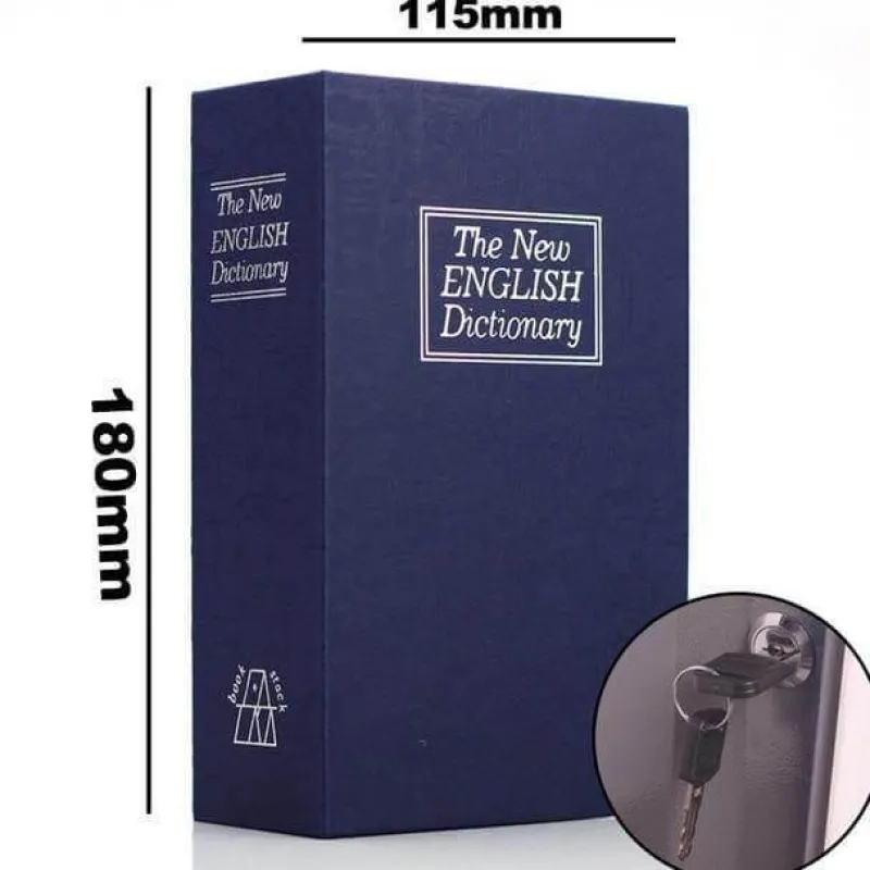 Cozy Living Heimwerkzeuge-Verstecktes Safebuch – Geheime Aufbewahrungsbox für Bücher