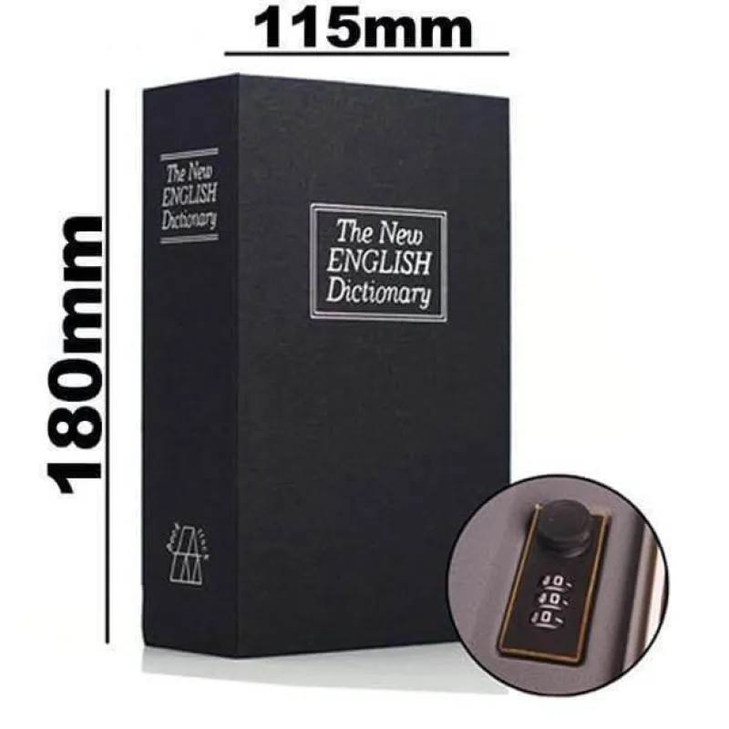 Cozy Living Heimwerkzeuge-Verstecktes Safebuch – Geheime Aufbewahrungsbox für Bücher