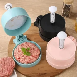 The Culinary Kit Küche & Esszimmer-Verstellbare Burger-Patty-Presse mit Antihaftbeschichtung – Premium-Grillwerkzeug