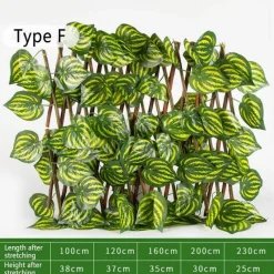 Nomad Gear Camping Im Freien|Outdoor-Artikel-Verstellbare, einziehbare Zaunabdeckung – Natürlich aussehende Sichtschutzlösung