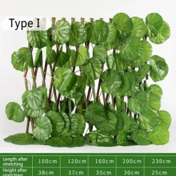 Nomad Gear Camping Im Freien|Outdoor-Artikel-Verstellbare, einziehbare Zaunabdeckung – Natürlich aussehende Sichtschutzlösung