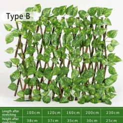 Nomad Gear Camping Im Freien|Outdoor-Artikel-Verstellbare, einziehbare Zaunabdeckung – Natürlich aussehende Sichtschutzlösung