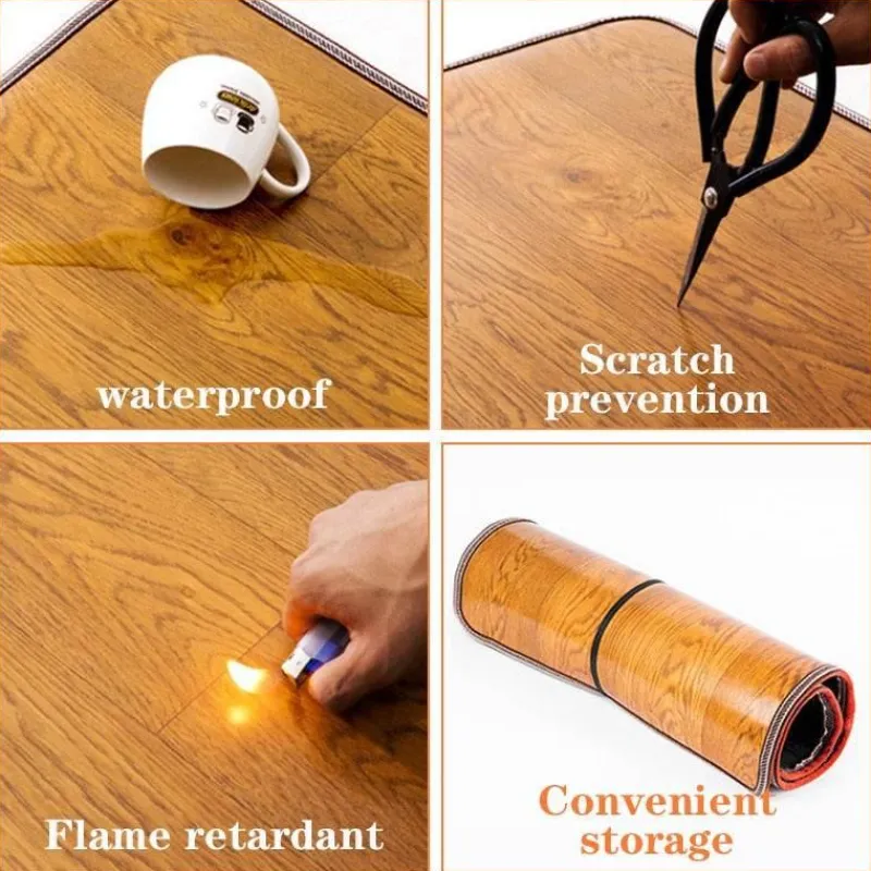 Tranquil Touch Gesundheits-Gadgets|Gesundheits- Und Entspannungstools-Verstellbare Fußwärmmatte aus Leder – beheizte Komfortmatte