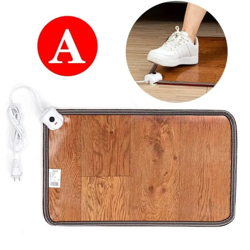 Tranquil Touch Gesundheits-Gadgets|Gesundheits- Und Entspannungstools-Verstellbare Fußwärmmatte aus Leder – beheizte Komfortmatte