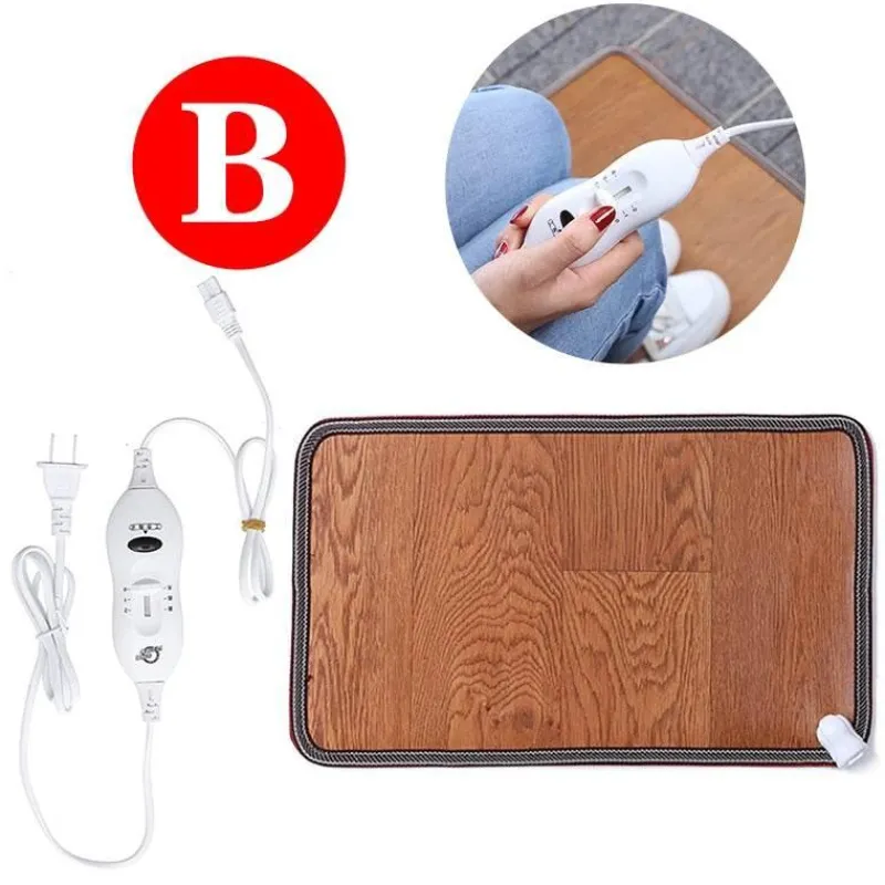 Tranquil Touch Gesundheits-Gadgets|Gesundheits- Und Entspannungstools-Verstellbare Fußwärmmatte aus Leder – beheizte Komfortmatte