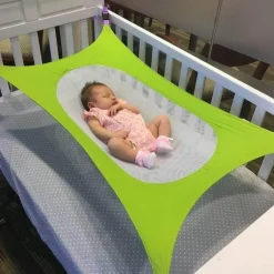 Kinder The Decor Haven Kinderwagen & Zubehör-Verstellbare Hängematte für Babybetten – Abnehmbare Schlaflösung für Kleinkinder
