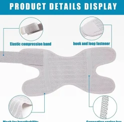 Tranquil Touch Fitness-Gadgets|Gesundheits-Gadgets-Verstellbare Kniebandage – Atmungsaktiver Stabilisator