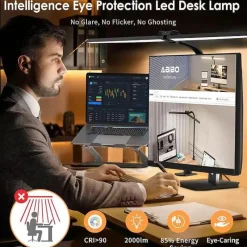 The Light Loft Beleuchtung-Verstellbare LED-Schreibtischlampe - Augenschutz-Leselicht