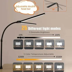 The Light Loft Beleuchtung-Verstellbare LED-Schreibtischlampe - Augenschutz-Leselicht