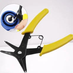 The Decor Haven Camping Im Freien|Outdoor-Artikel-Verstellbare Sprengringzange – 2-in-1-Mechanikerwerkzeug