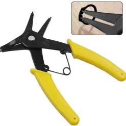 The Decor Haven Camping Im Freien|Outdoor-Artikel-Verstellbare Sprengringzange – 2-in-1-Mechanikerwerkzeug
