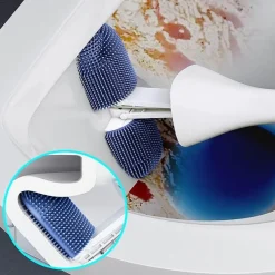 Tranquil Waters Badezimmer-Verstellbare Toilettenbürste mit Doppelkopf – Vielseitiges Reinigungswerkzeug für das Badezimmer