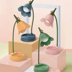 Glow u0026 Shade Beleuchtung-Verstellbare Touch-Nachtlampe - Waldblumenlicht