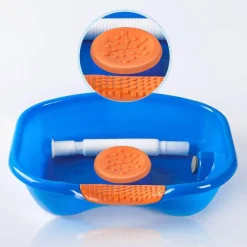 The Blissful Bath Mobilitäts- Und Support-Tools|Badezimmer-Verstellbare tragbare Haarwaschschüssel - Home Basin