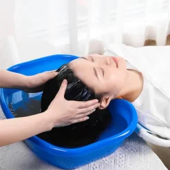 The Blissful Bath Mobilitäts- Und Support-Tools|Badezimmer-Verstellbare tragbare Haarwaschschüssel - Home Basin