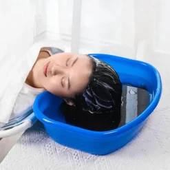 The Blissful Bath Mobilitäts- Und Support-Tools|Badezimmer-Verstellbare tragbare Haarwaschschüssel - Home Basin