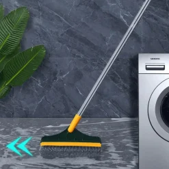 The Blissful Bath Badezimmer-Verstellbare Wischbürste mit langem Griff – vielseitiges Reinigungswerkzeug