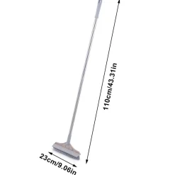 The Blissful Bath Badezimmer-Verstellbare Wischbürste mit langem Griff – vielseitiges Reinigungswerkzeug