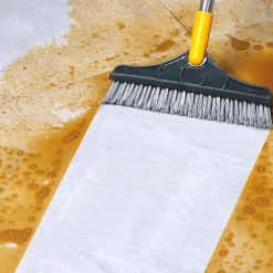 The Blissful Bath Badezimmer-Verstellbare Wischbürste mit langem Griff – vielseitiges Reinigungswerkzeug