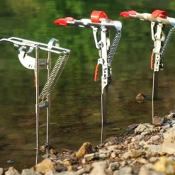 The Outdoor Vault Outdoor-Artikel|Heimwerkzeuge-Verstellbarer Angelrutenhalter aus Edelstahl – Angelzubehör mit sensiblem Design