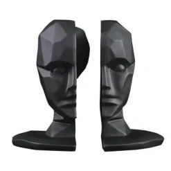 The Gilded Nest Wohndeko-Verstellbarer Buchständer aus Harz – Eleganter Präsentationsständer