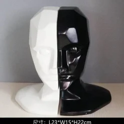 The Gilded Nest Wohndeko-Verstellbarer Buchständer aus Harz – Eleganter Präsentationsständer