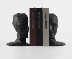 The Gilded Nest Wohndeko-Verstellbarer Buchständer aus Harz – Eleganter Präsentationsständer