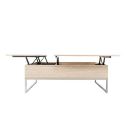 Cozy Living Möbel-Verstellbarer Couchtisch mit anhebbarer Platte – Modernes Design mit verstecktem Fach