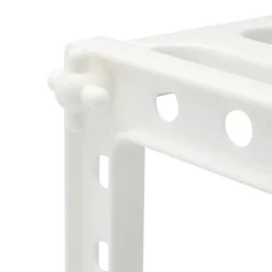 Space Savvy Küche & Esszimmer-Verstellbarer doppellagiger Geschirrständer - Küchenorganizer