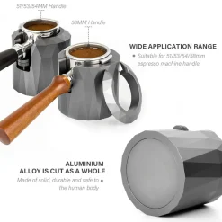 Tom Küche & Esszimmer-Verstellbarer Espresso-Tamperständer – Unverzichtbares Zubehör für Baristas zu Hause und im Profibereich