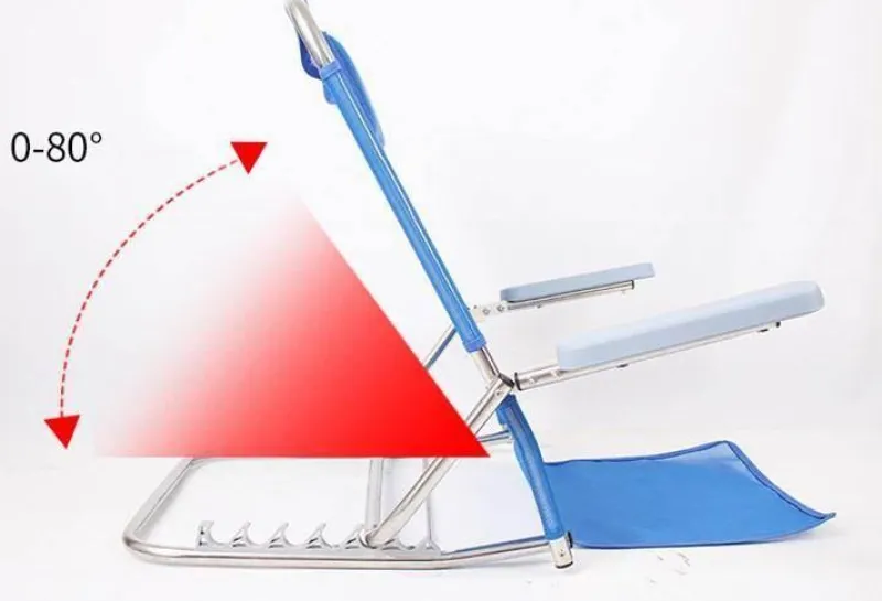 Nomad Gear Mobilitäts- Und Support-Tools|Camping Im Freien-Verstellbarer, faltbarer Bodenstuhl – bequemes, entspanntes Sitzen