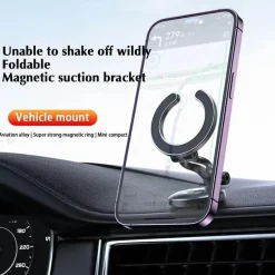 Wild u0026 Free Gear Autozubehör|Automobilindustrie-Verstellbarer, faltbarer magnetischer Ring-Autotelefonhalter