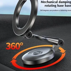 Wild u0026 Free Gear Autozubehör|Automobilindustrie-Verstellbarer, faltbarer magnetischer Ring-Autotelefonhalter