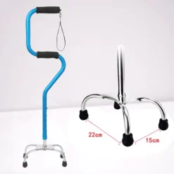 The Relaxation Nook Mobilitäts- Und Support-Tools|Gesundheits-Gadgets-Verstellbarer Gehstock – Starke Mobilitätshilfe für Senioren