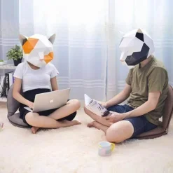 Comfort u0026 Style Möbel-Verstellbarer, gepolsterter Meditationsstuhl ohne Beine – bequemes Sitzen für Achtsamkeit