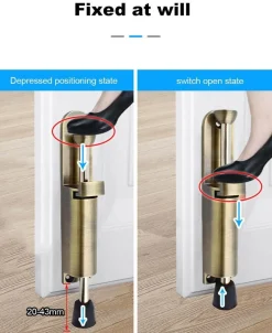 Comfort u0026 Style Gadgets Für Zuhause-Verstellbarer Hochleistungs-Türstopper – Teleskop-Design