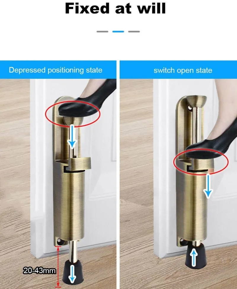Comfort u0026 Style Gadgets Für Zuhause-Verstellbarer Hochleistungs-Türstopper – Teleskop-Design