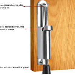 Comfort u0026 Style Gadgets Für Zuhause-Verstellbarer Hochleistungs-Türstopper – Teleskop-Design