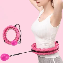 The Relaxation Nook Fitness-Gadgets|Gesundheits-Gadgets-Verstellbarer Hula Hoop – Fitness- und Taillentrainer für Workouts