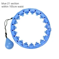The Relaxation Nook Fitness-Gadgets|Gesundheits-Gadgets-Verstellbarer Hula Hoop – Fitness- und Taillentrainer für Workouts
