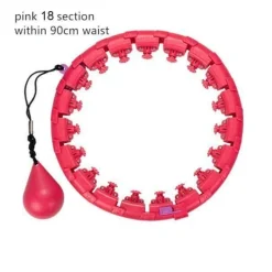 The Relaxation Nook Fitness-Gadgets|Gesundheits-Gadgets-Verstellbarer Hula Hoop – Fitness- und Taillentrainer für Workouts