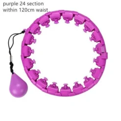 The Relaxation Nook Fitness-Gadgets|Gesundheits-Gadgets-Verstellbarer Hula Hoop – Fitness- und Taillentrainer für Workouts