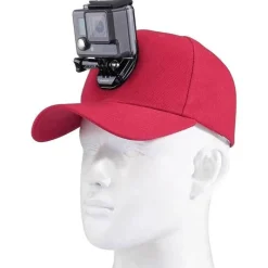 Gear Up u0026 Go Outdoor-Gadgets|Outdoor-Artikel-Verstellbarer Hut mit Kamerahalterung – Action-Kappe für Outdoor-Abenteuer