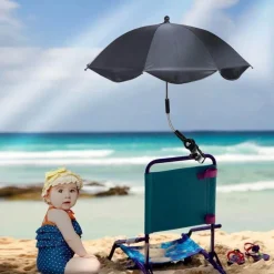 Kinder The Decor Haven Kinderwagen & Zubehör-Verstellbarer Kinderwagen-Sonnenschirm – UV-Schutz