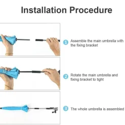 Kinder The Decor Haven Kinderwagen & Zubehör-Verstellbarer Kinderwagen-Sonnenschirm – UV-Schutz