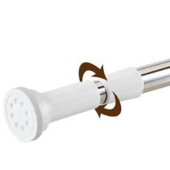 The Blissful Bath Gadgets Für Zuhause|Badezimmer-Verstellbarer Kleider-Organizer – einfach zu installierender Kleiderstangenhalter