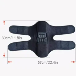 Tranquil Touch Fitness-Gadgets|Gesundheits-Gadgets-Verstellbarer Kniestabilisator – gefedertes Stützpolster