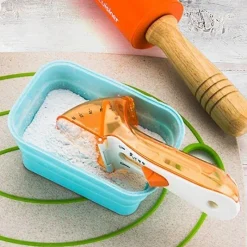 The Culinary Kit Küche & Esszimmer-Verstellbarer Messlöffel – Skala für präzises Würzen