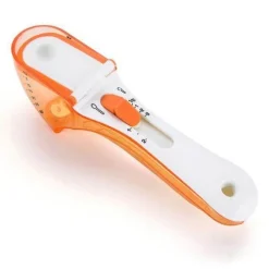 The Culinary Kit Küche & Esszimmer-Verstellbarer Messlöffel – Skala für präzises Würzen