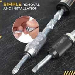 Cozy Living Heimwerkzeuge-Verstellbarer Schraubendrehersatz – Halbautomatische Präzisionswerkzeuge für Heimwerker